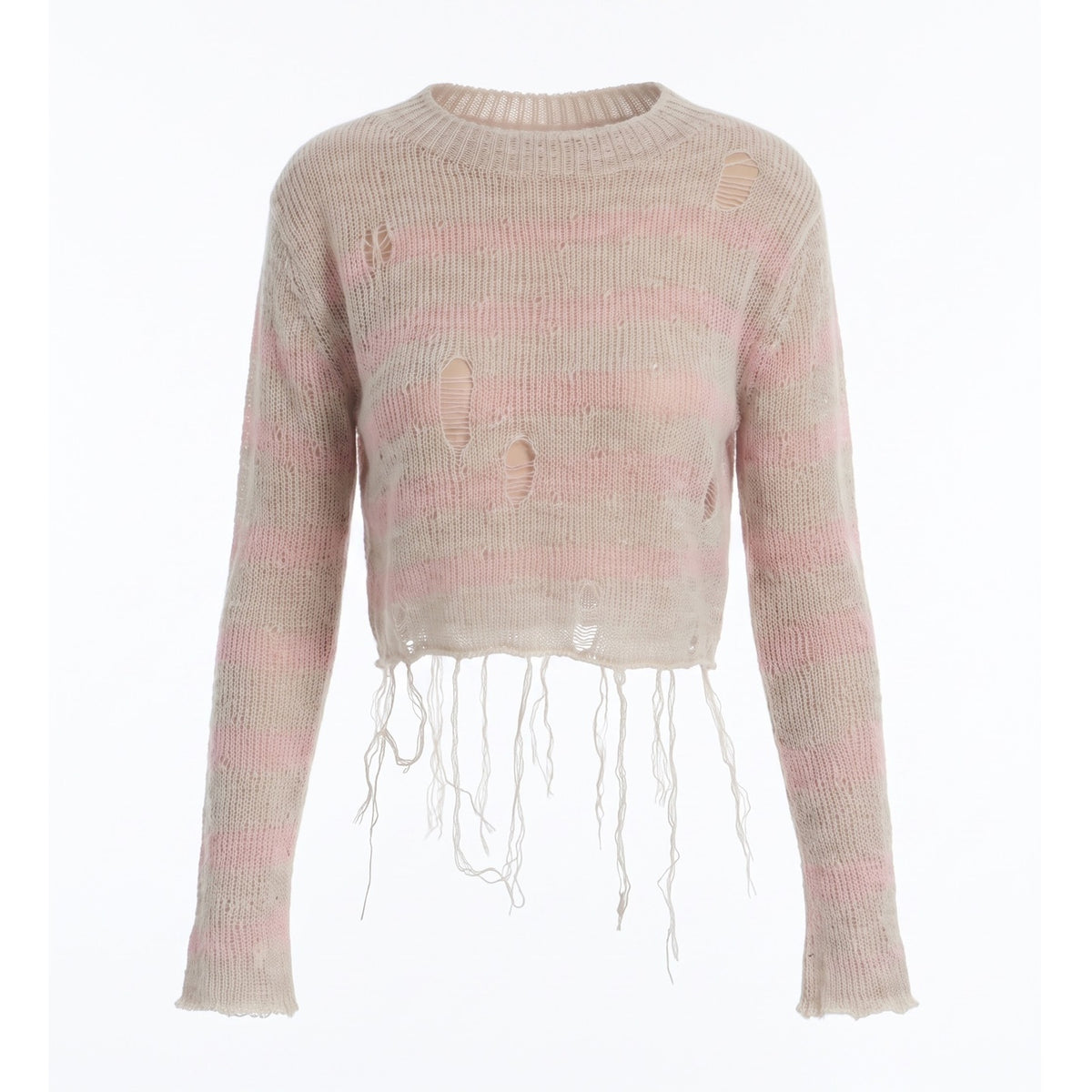 FayChui_Distressed_Fringe_Knit_Mohair_Wool_Women&