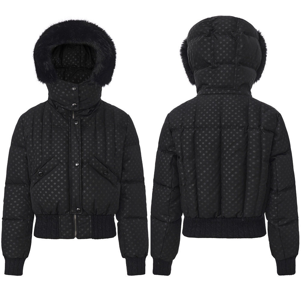 FayChui_Fur_Collar_Cinched_Waist_Hooded_600fp_White_Duck_Down_Women&