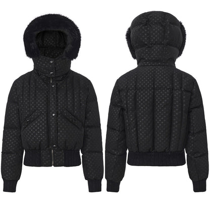 FayChui_Fur_Collar_Cinched_Waist_Hooded_600fp_White_Duck_Down_Women&