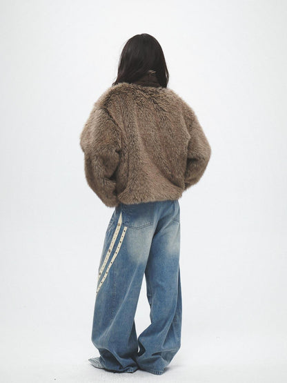 FayChui Gem Sequin Striped Vintage Women&