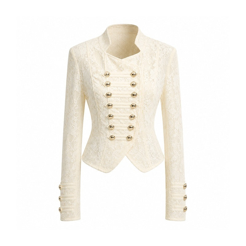 FayChui_Lace_Double_Breasted_Slim_Fit_Women&