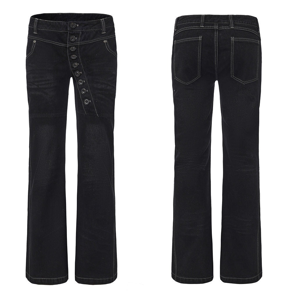FayChui_Long_Button_Laser_Whisker_Subtle_Flare_Washed_Women&