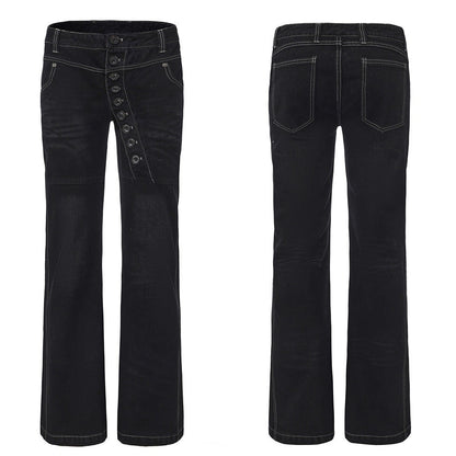 FayChui_Long_Button_Laser_Whisker_Subtle_Flare_Washed_Women&