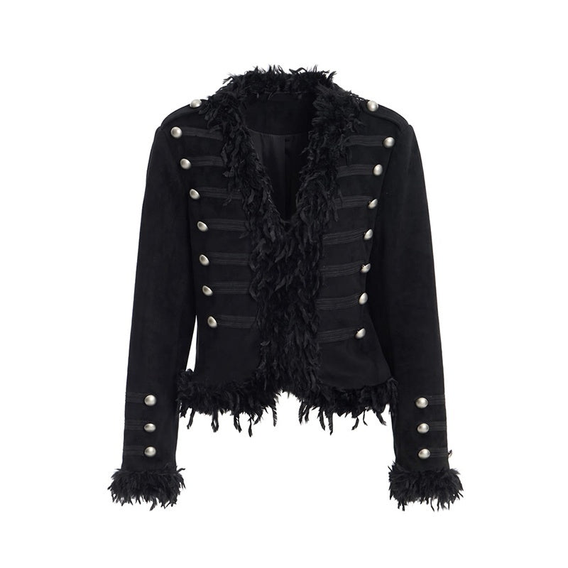 FayChui_Punk_Palace_Fringe_Button_Embellished_Slim_Fit_Women&