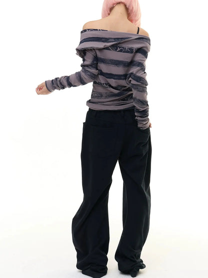 FayChui  Rhinestone Hooded Sweatshirt Jogger Set