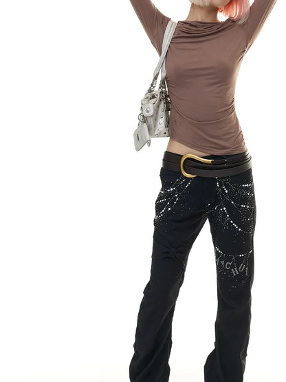 FayChui  Slim Fit Asymmetric Hem T-shirt