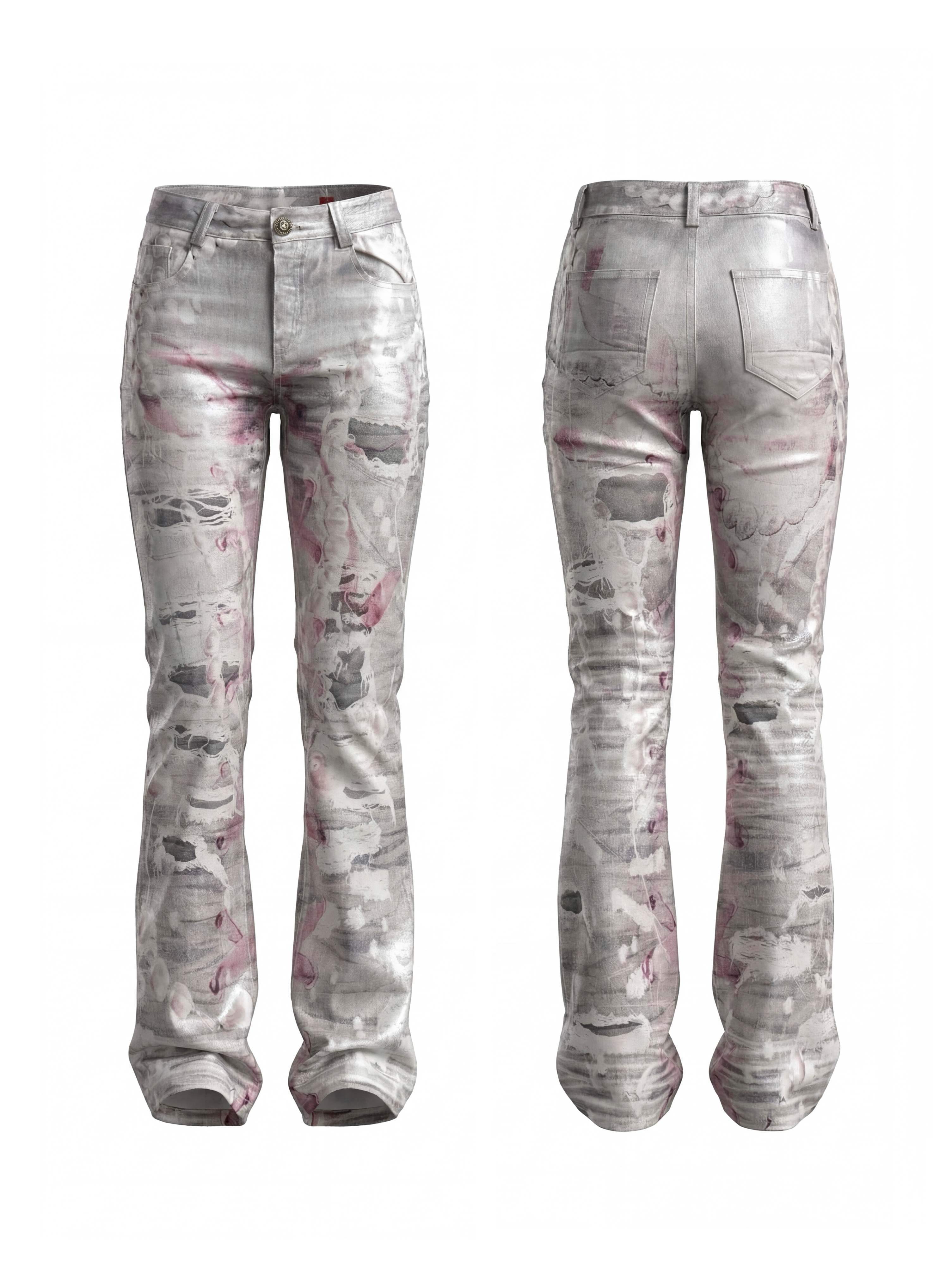 FayChui_Soft_Pink_Pearl_Bow_Print_Tie_Dye_Women&