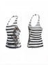 FayChui_Striped_Floral_Embroidered_Rhinestone_Backless_Women&