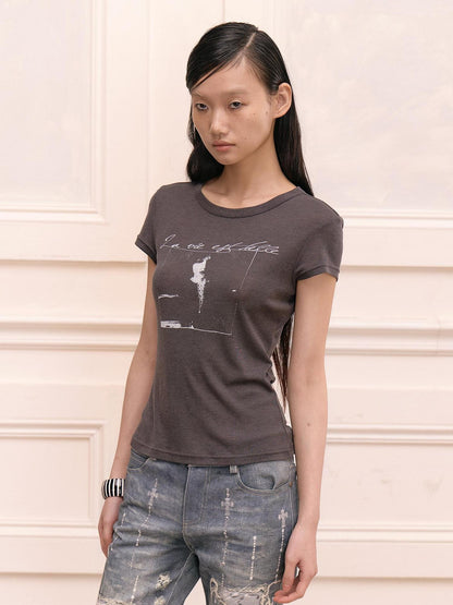 FayChui Vintage Film Portrait Print Women&