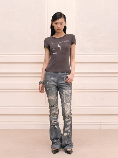 FayChui Vintage Film Portrait Print Women&