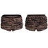 FayChui  Vintage Low Rise Camouflage Bow Shorts
