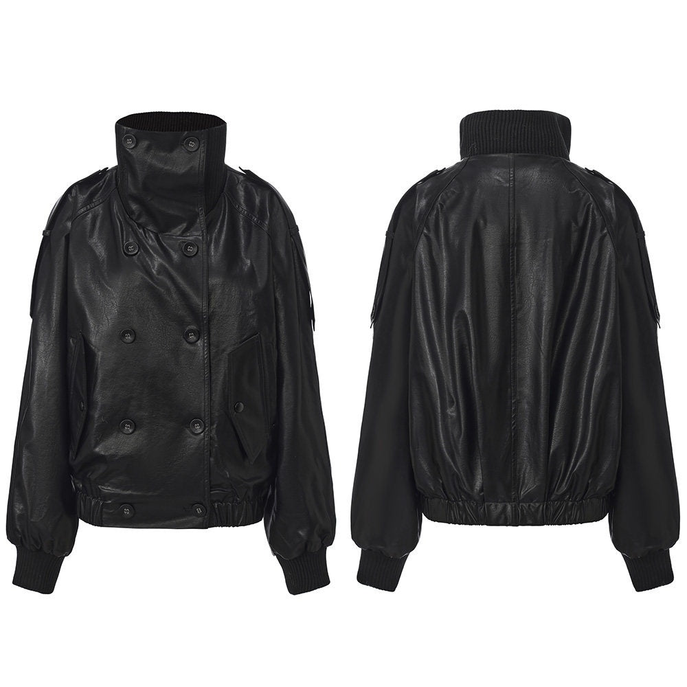 FayChui_Vintage_Punk_Metal_Button_Double_Breasted_Stand_Collar_Women&