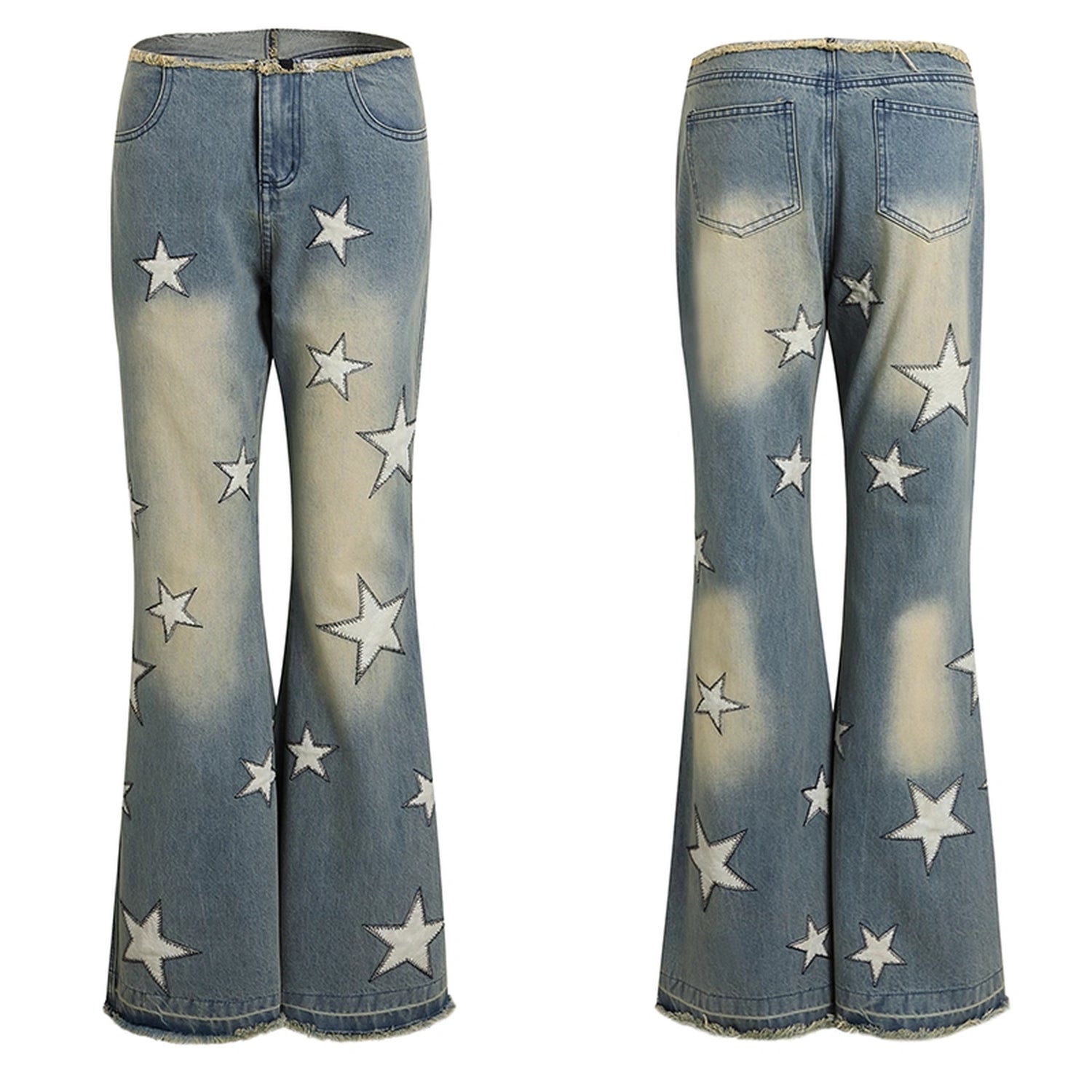 FayChui_Vintage_Star_Embroidered_Flared_Low_Rise_Jeans_MISSTT