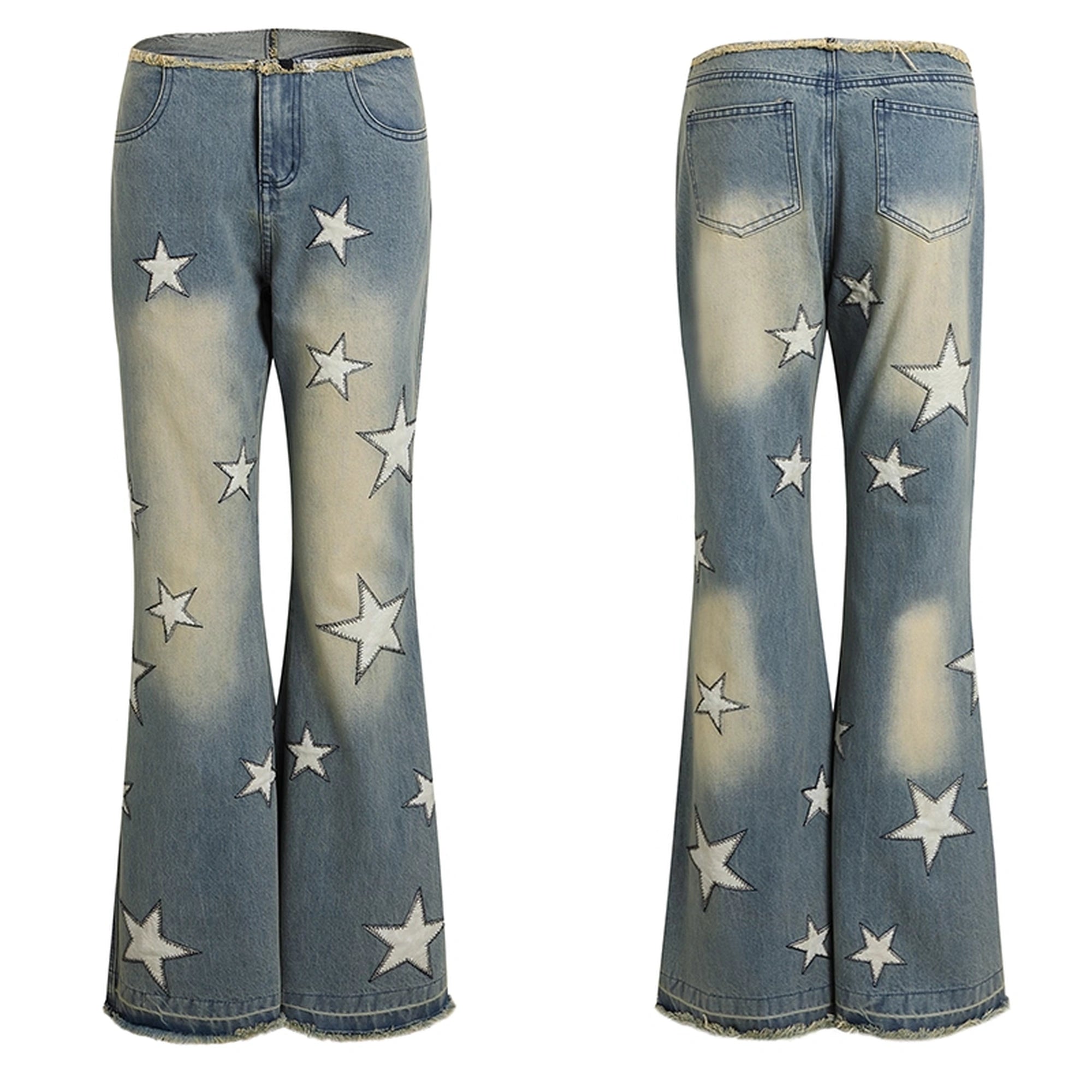 FayChui_Vintage_Star_Embroidered_Flared_Low_Rise_Jeans_MISSTT