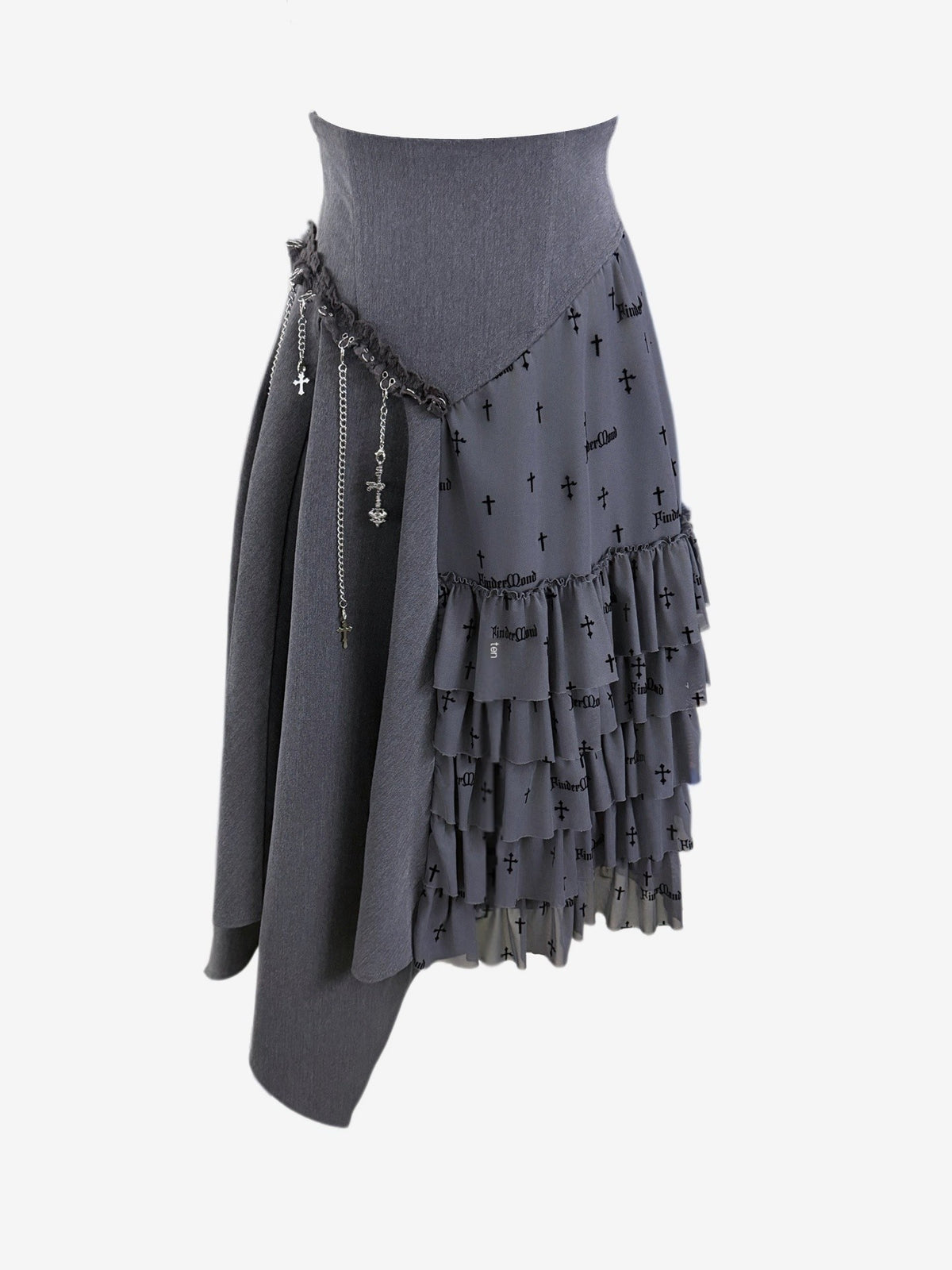 FinderMond_FM_Asymmetric_Tiered_Spliced_Mesh_Women&
