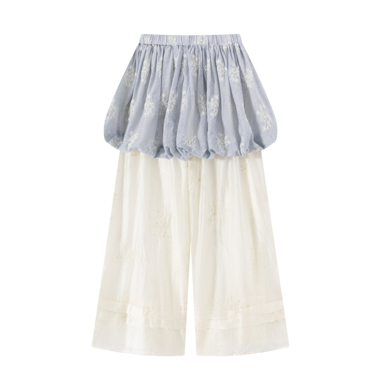 FinderMond_FM_Blue_Striped_Embroidered_Sheer_Lace_Jellyfish_Hook_Women&