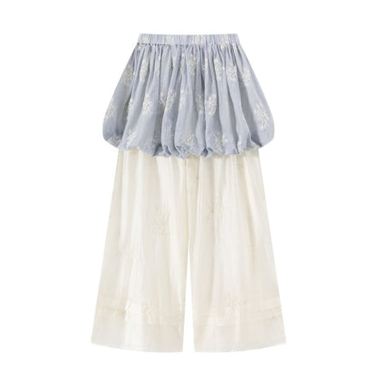 FinderMond_FM_Blue_Striped_Embroidered_Sheer_Lace_Jellyfish_Hook_Women&