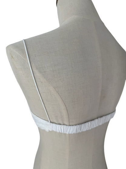 FinderMond FM Bow Embroidered Front Hook Strappy Women&
