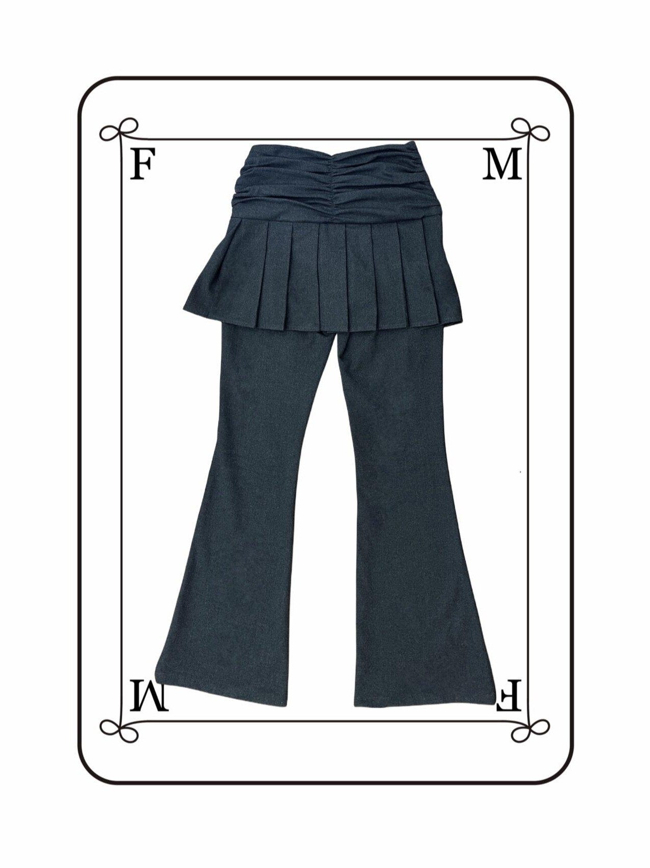 FinderMond FM Delicate Bow Pleated Cross Detail Leg Ring Women&