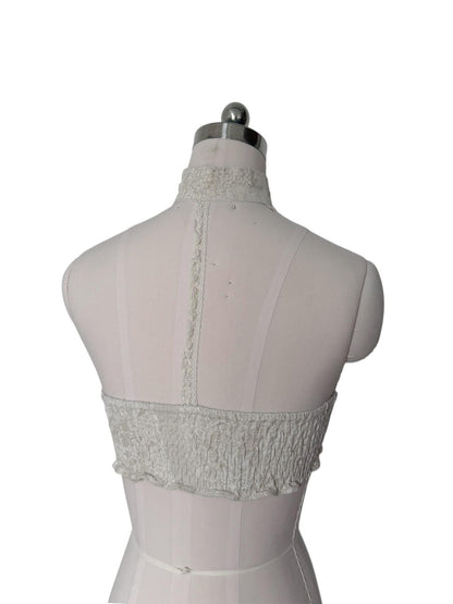 FinderMond FM French Heavy Lace Splice Choker Women&