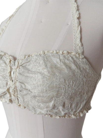 FinderMond FM French Heavy Lace Splice Choker Women&