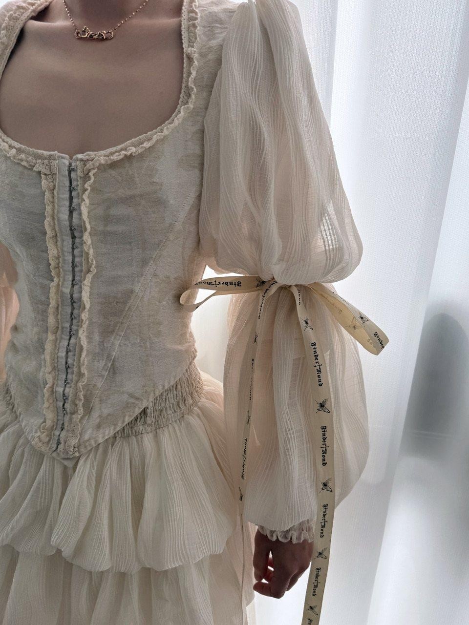 FinderMond FM French Romantic Pleated Strappy Tie Women&