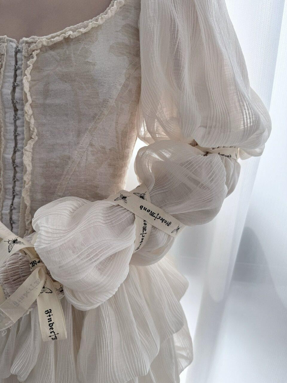 FinderMond FM French Romantic Pleated Strappy Tie Women&