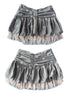 FinderMond_FM_Gray_Pink_Bow_Embroidered_Pleated_Spliced_Multilayer_Women&