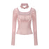 FinderMond_FM_Gray_Pink_Doll_Rose_Collar_Women&