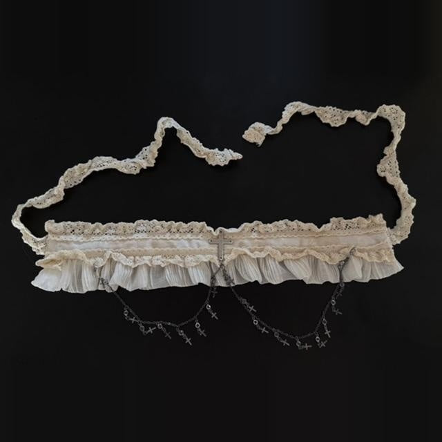 FinderMond_FM_Mermaid_Series_Cross_Handcrafted_Choker_Women&