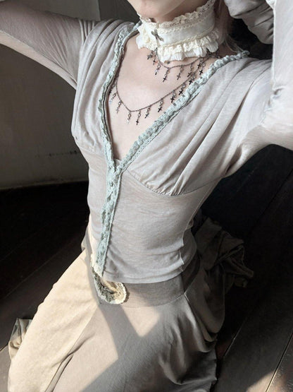 FinderMond FM Mermaid Series Cross Handcrafted Choker Women&