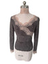 FinderMond_FM_Misty_Gray_Pink_Lace_Slim_Fit_Neck_Strap_Women&