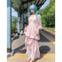 FinderMond_FM_Pink_Detachable_Train_Multiway_Heavy_Embellished_Women&