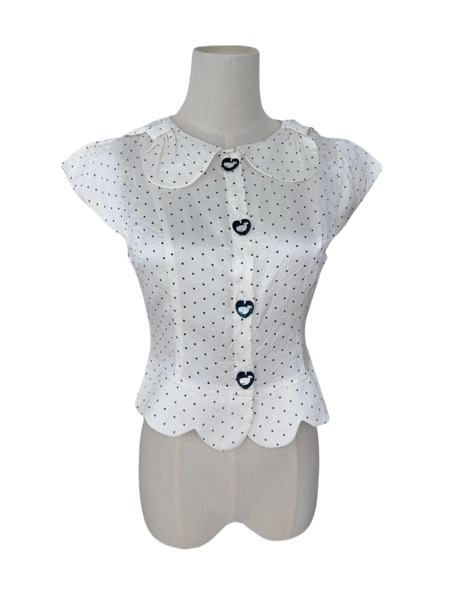 FinderMond_FM_Polka_Dot_Petal_Bow_Elegant_Women&