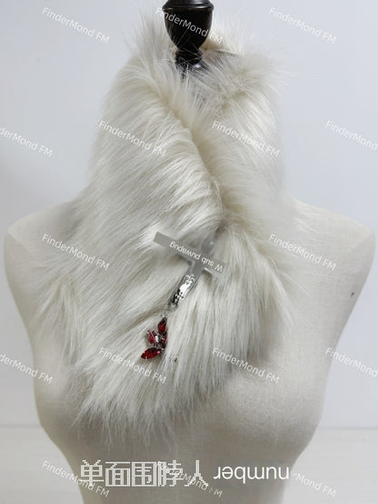 FinderMond_FM_Rhinestone_Decor_Color_Block_Faux_Fur_Women&