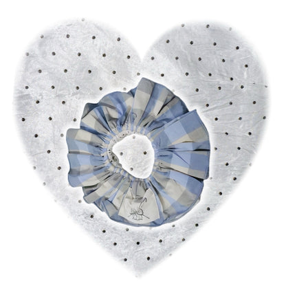 FinderMond_FM_Ruffled_Polka_Dot_Patchwork_Blue_Plaid_Women&