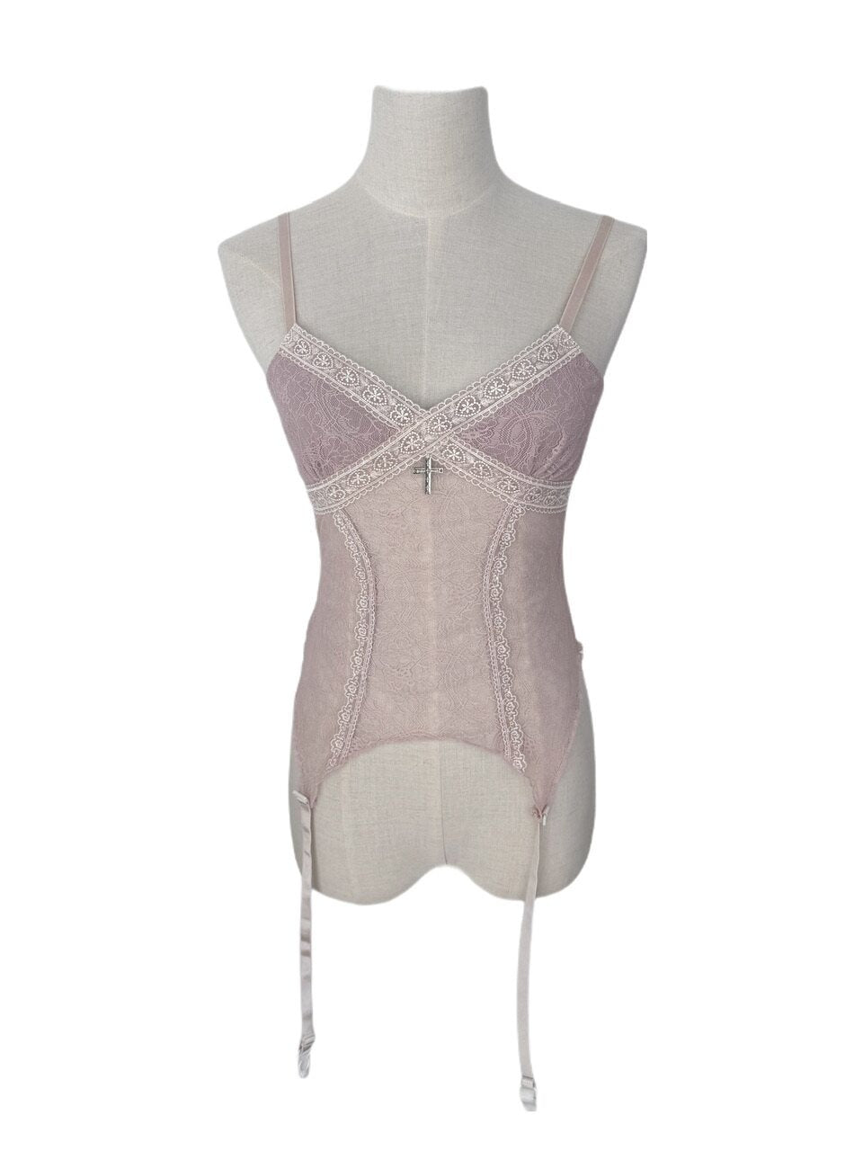 FinderMond_FM_Sheer_Cross_Pendant_Bralette_Women&