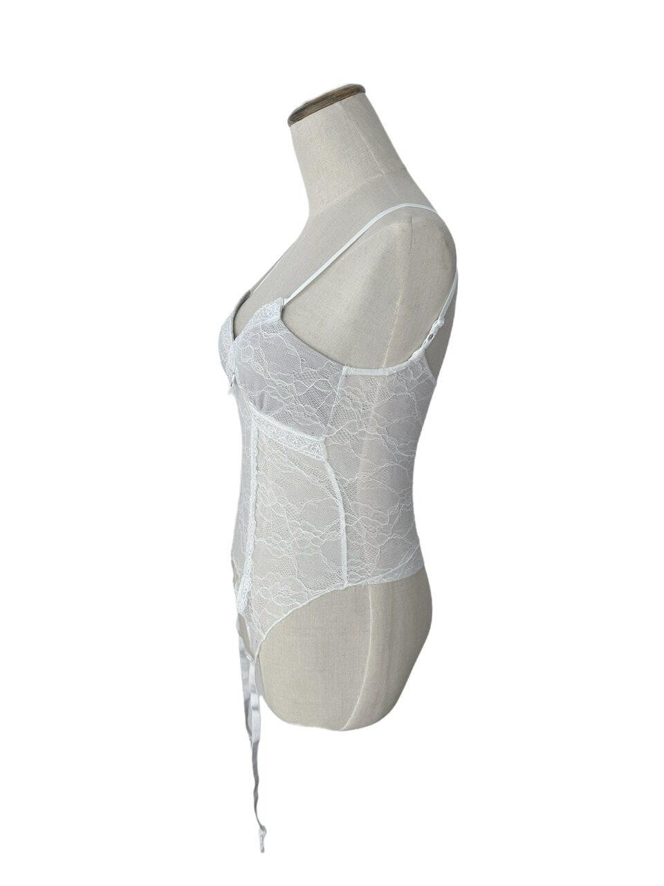 FinderMond FM Sheer Cross Pendant Bralette Women&