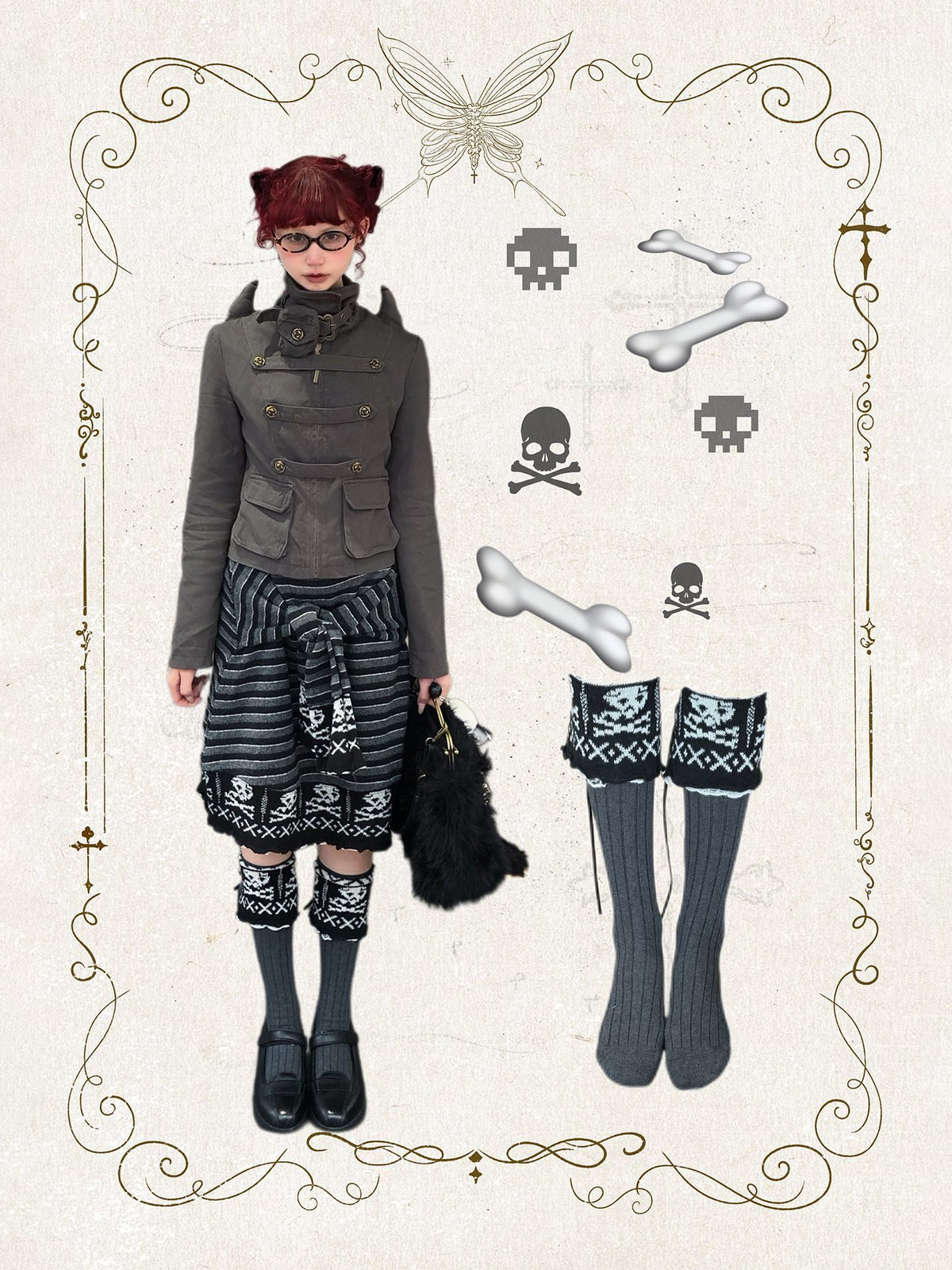 FinderMond_FM_Skull_Print_Thick_Warm_Harajuku_Women&