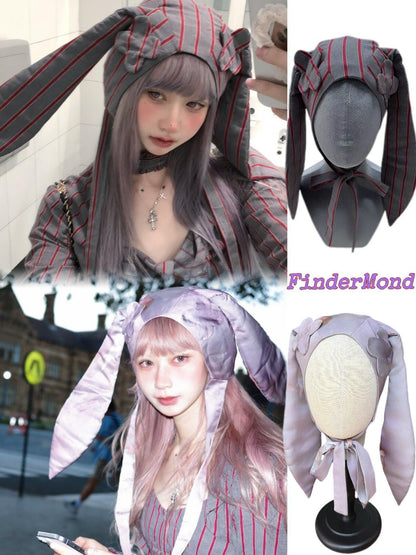 FinderMond FM Whimsical Girly Floral Rabbit Ear Two Color Set Women&