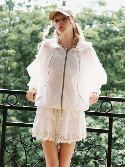DIDDI MODA Floral Bloom Sunshield Jacket