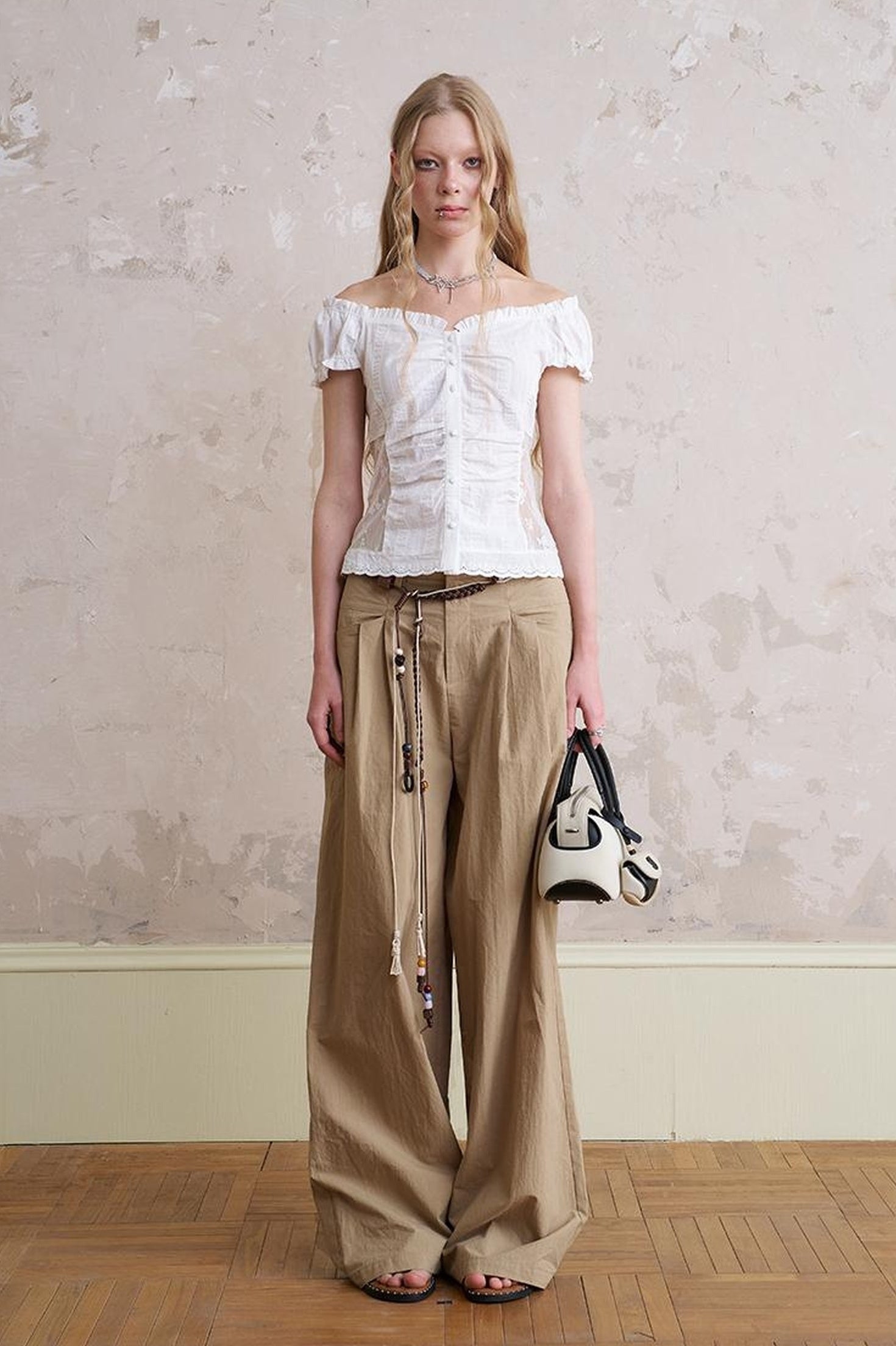 Floral Cutout Crop Top With Drawstring Waist Matching Shorts Pants Set