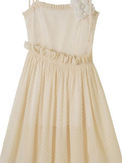 DIDDI MODA Floral Lace A Line Mini Dress