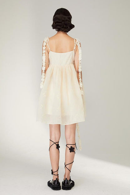 DIDDI MODA Floral Strap Sweetheart Sundress