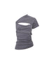 Flowers_Birds_Market_Blue_Gray_Detachable_Asymmetric_Drawstring_Slim_Women&