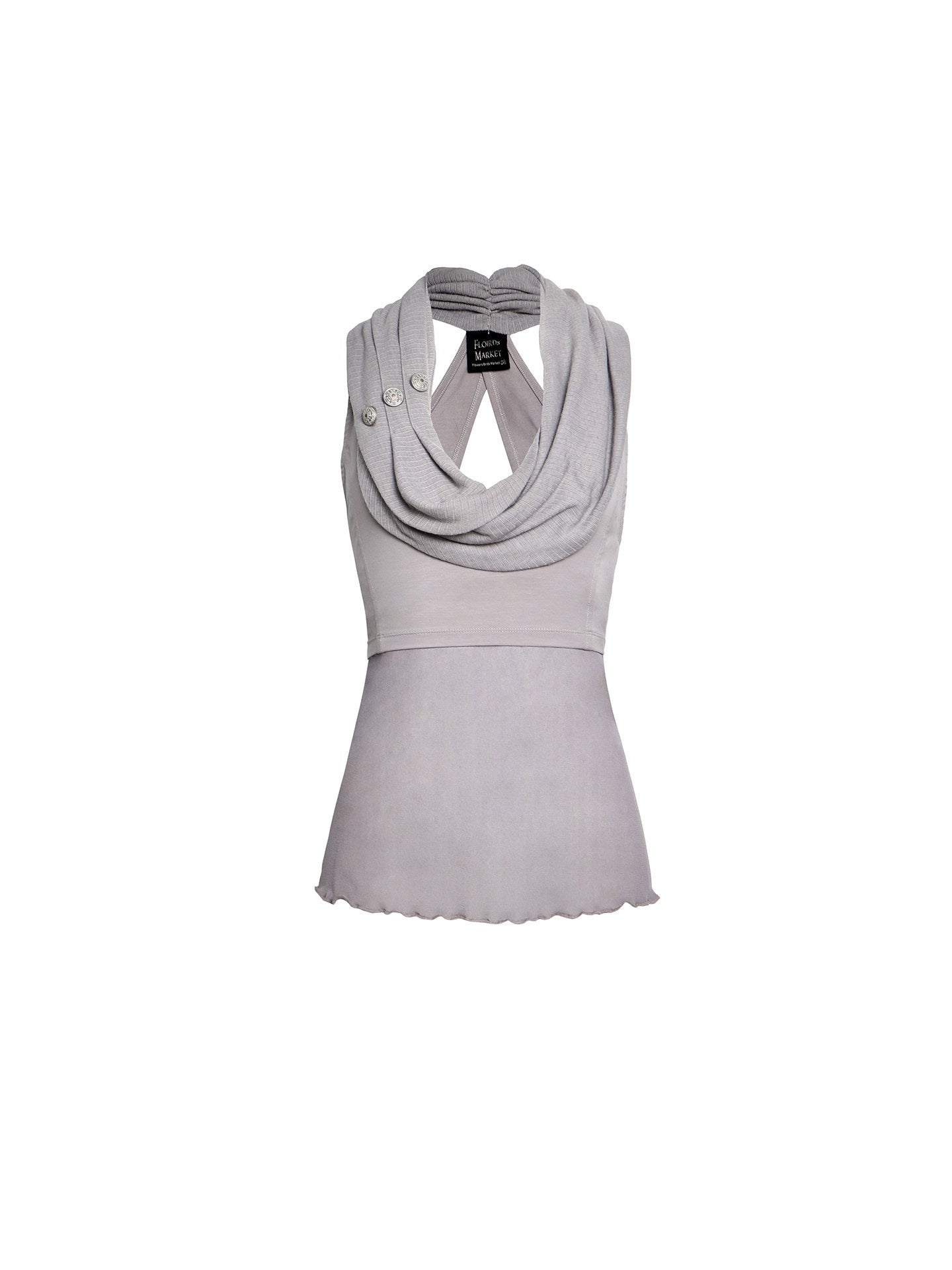 Flowers_Birds_Market_Light_Lavender_Gray_Detachable_Cowl_Neck_Women&