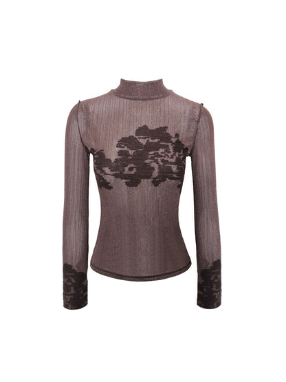 Flowers_Birds_Market_Sheer_Mesh_Textured_Jacquard_Floral_Women&