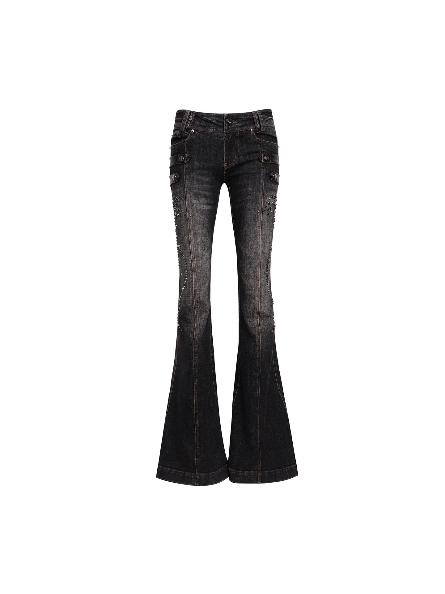 Flowers_Birds_Market_Studded_Printed_Low_Waist_Micro_Flare_Women&