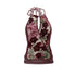 Flowers_birds_Market_Built_In_Bra_Halter_Neck_Floral_Print_Original_Design_Women_Burgundy_Tank_Top_MISSTT