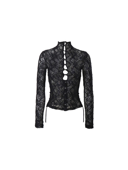 Flowers_birds_Market_Elegant_Composite_Lace_High_Neck_Floral_Layering_Women_Black_Long_Sleeve_T-Shirts_MISSTT